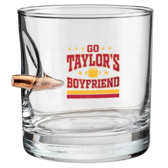 Discover Go Taylors Boyfriend Bullet Whiskey Glasses, Swift Kelce Bullet Whiskey Glasses