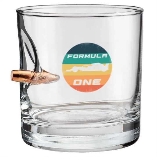 Discover Formula Ones Bullet Whiskey Glasses