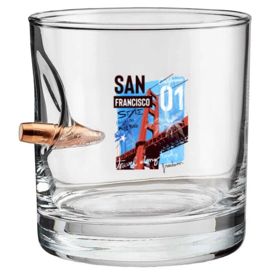Discover SAN FRANCISCO Bullet Whiskey Glasses