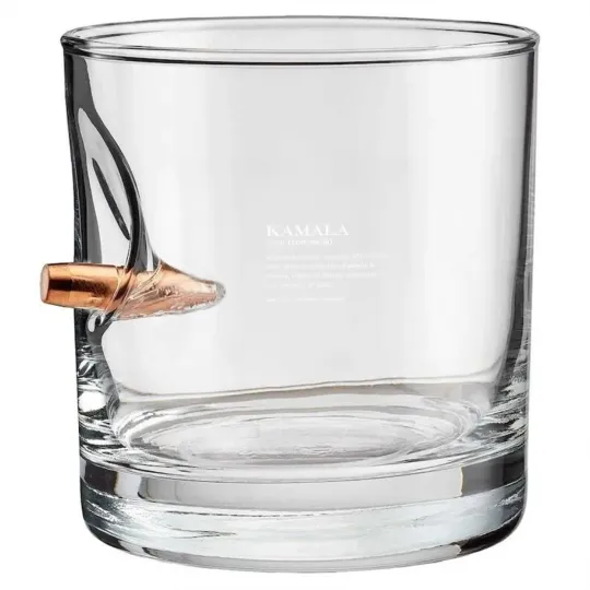 Discover Kamala Harris 2024 Election Bullet Whiskey Glasses - Coconut Tree Bullet Whiskey Glasses - Kamala Rally