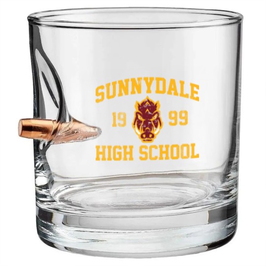 Discover Sunnydale High Razorbacks - Sunnydale High School - Bullet Whiskey Glasses