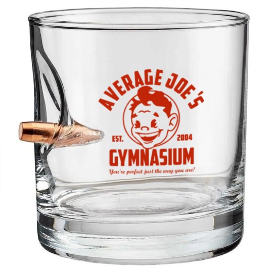 Discover Dodgeball Average Joes Gymnasium - Average Joes - Bullet Whiskey Glasses