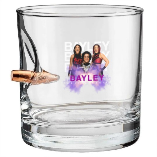 Discover WRESTLE BAYLEY Bullet Whiskey Glasses