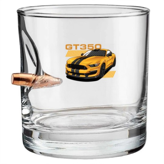 Discover Shelby GT350 Bullet Whiskey Glasses