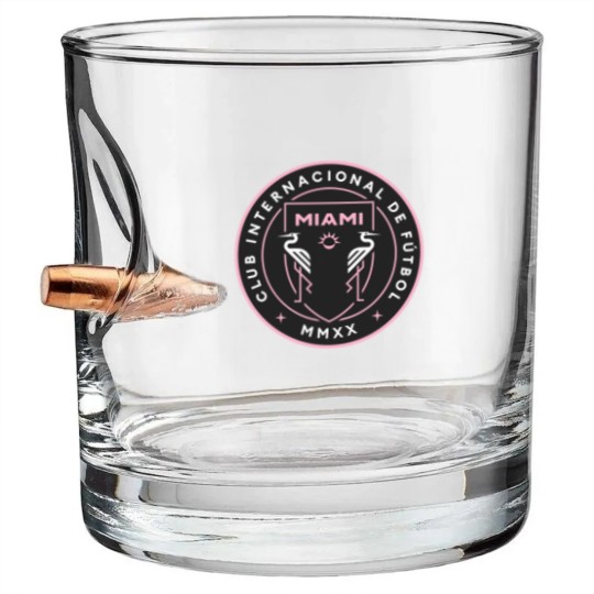 Discover inter miamii CF MLS Bullet Whiskey Glasses