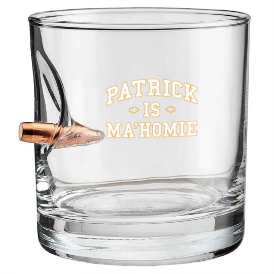 Discover Patrick Is Mahomie Bullet Whiskey Glasses