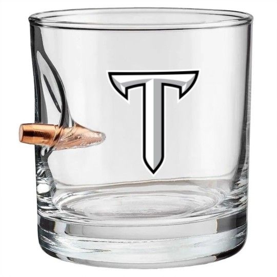 Discover The Troy University Trojans Athletic Bullet Whiskey Glasses
