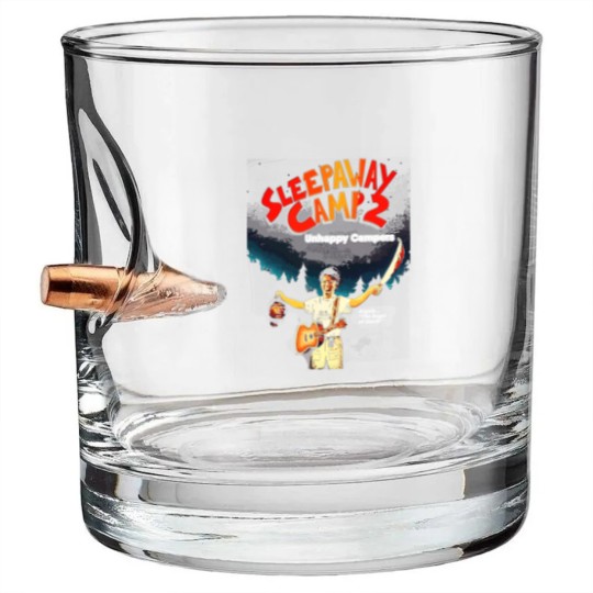 Discover Sleepaway Camp II Unhappy Campers Bullet Whiskey Glasses