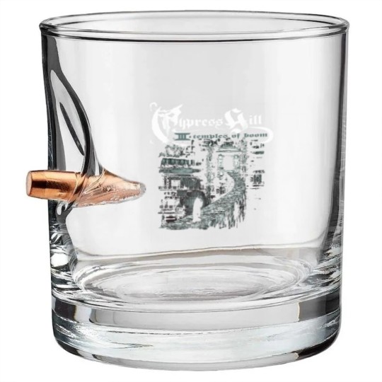 Discover Cypress Hill - Temple Of Boom Bullet Whiskey Glasses