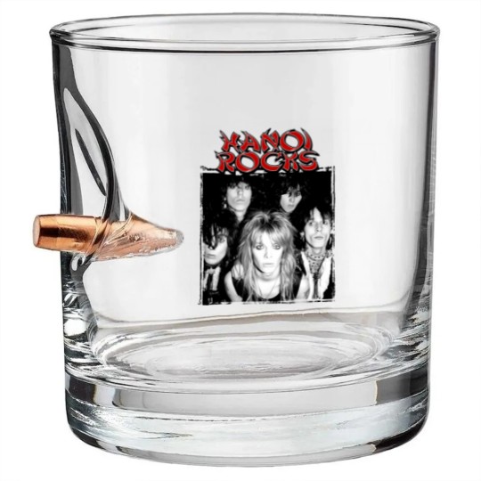 Discover Hanoi Rocks Bullet Whiskey Glasses