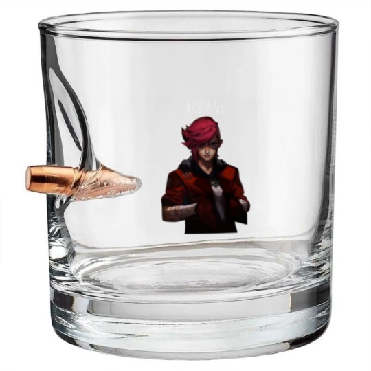 Discover League Of Legend Arcane Vi Bullet Whiskey Glasses