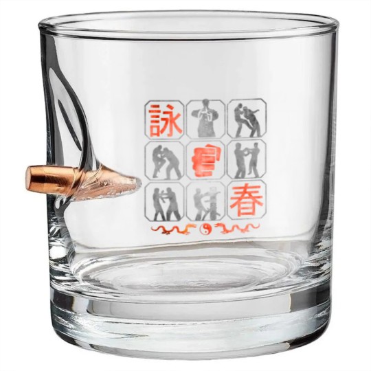 Discover Wing Chun Lifestyle, Kung Fu, kungfu Bullet Whiskey Glasses