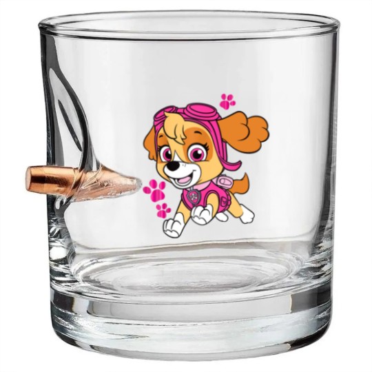 Discover Paw Patrol Skye Bullet Whiskey Glasses