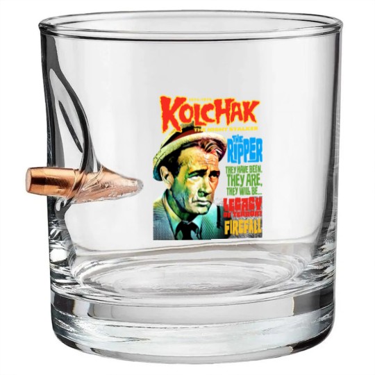 Discover Kolchak The Night Stalker Bullet Whiskey Glasses, Kolchak Bullet Whiskey Glasses, Kolchak Bullet Whiskey Glasses