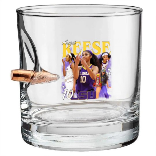Discover Angel Reese Vintage Bullet Whiskey Glasses