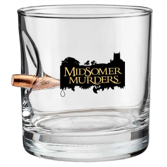 Discover Midsomer Murders, Midsomer Murders Fitted,midsomer murders, midsomer county, john nettles, british t Bullet Whiskey Glasses