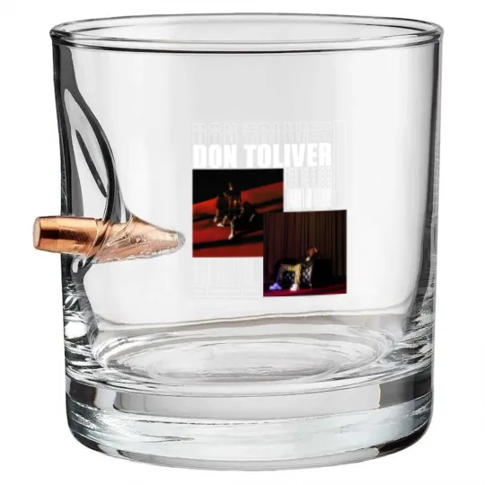 Discover Vintage Bootleg Inspired Bullet Whiskey Glasses, Graphic Unisex Bullet Whiskey Glasses, Don Toliver Vintage Bullet Whiskey Glasses