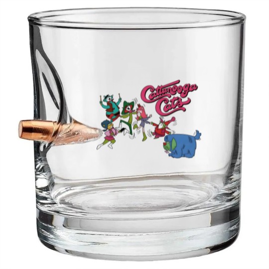 Discover Cattanooga Cats - Saturday Morning Hong Kong Phooey cartoon karate dog Bullet Whiskey Glasses