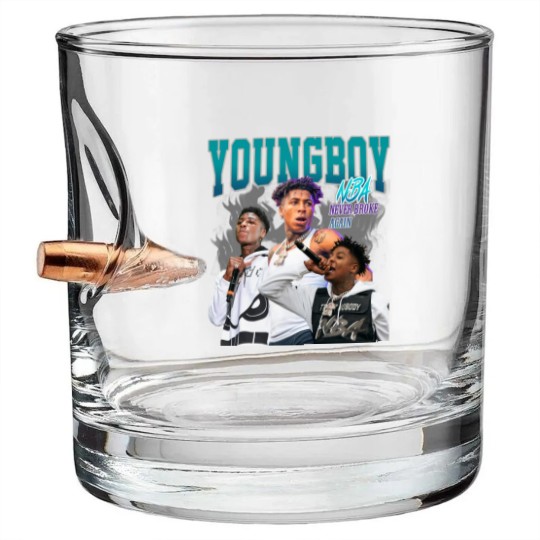Discover Youngboy Bullet Whiskey Glasses, Vintage Youngboy Bullet Whiskey Glasses, Retro Youngboy Bullet Whiskey Glasses