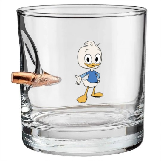 Discover Dewey Duck Bullet Whiskey Glasses