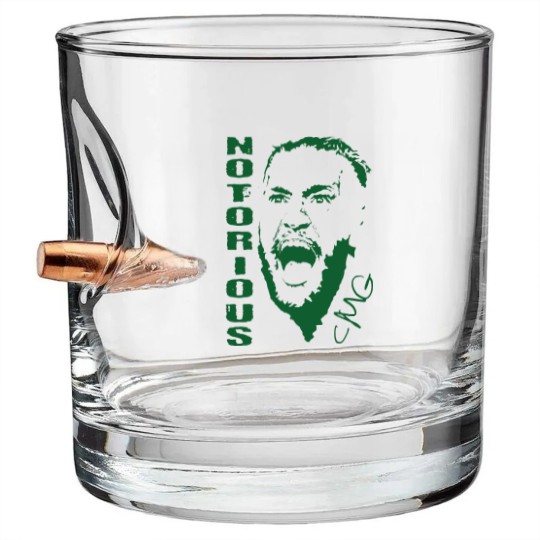 Discover Conor Mcgregor - Notorious Conor Mcgregor Bullet Whiskey Glasses