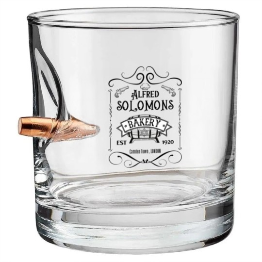 Discover Alfie Solomons 1 Bullet Whiskey Glasses