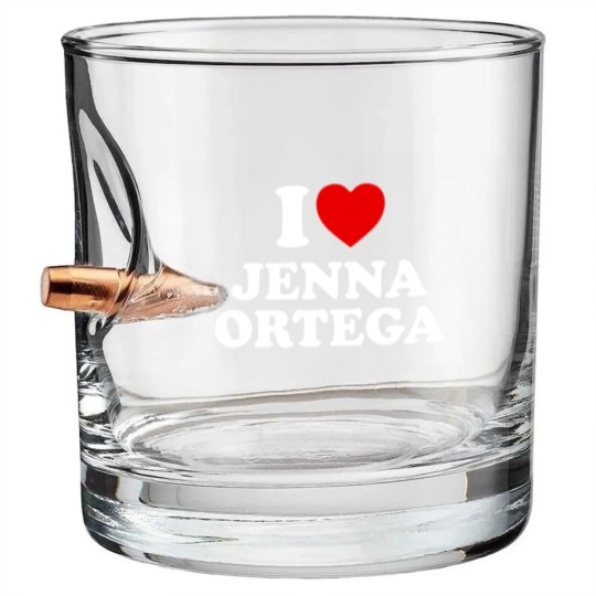 Discover i love jenna ortega Bullet Whiskey Glasses