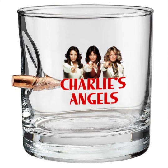 Discover Charlie&39.s Angels -roup - 70s Tv Show Bullet Whiskey Glasses