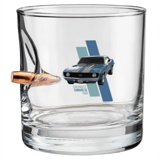 Discover Camaro Classic Car  Camaro SS 1969 Bullet Whiskey Glasses
