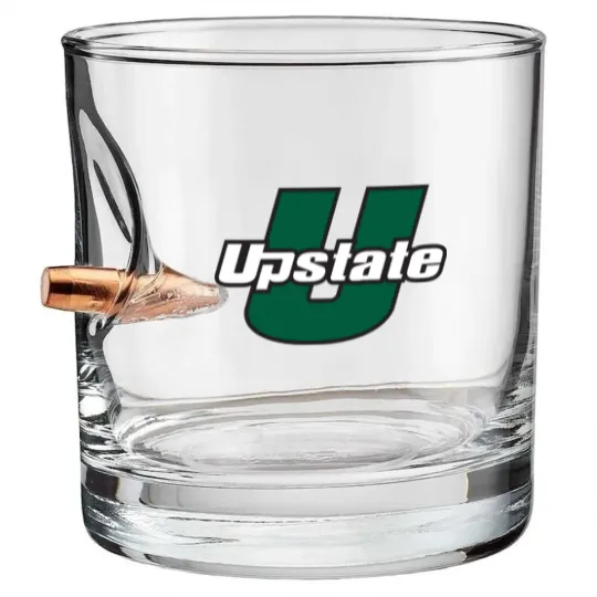 Discover University of South Carolina Upstate (USC Upstate) Spartans Bullet Whiskey Glasses