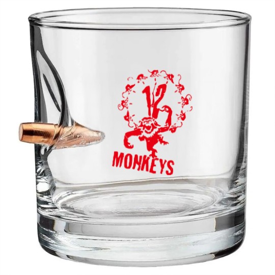 Discover Of 12 Monkeys Of 12 Monkeys Of 12 Monkeys Bullet Whiskey Glasses