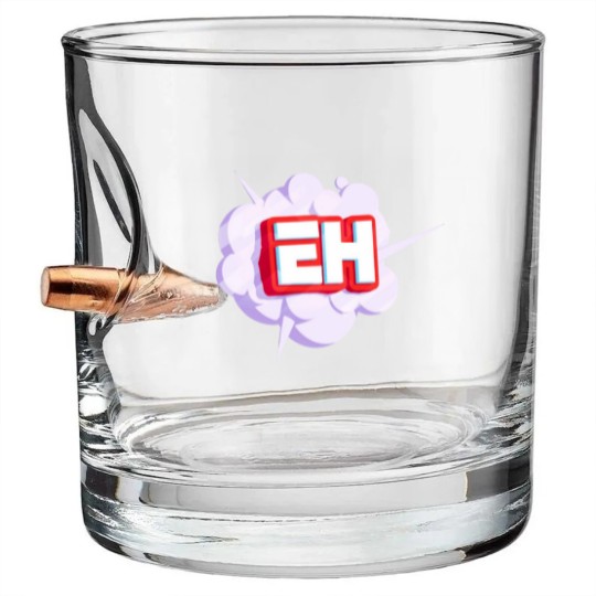 Discover Nickeh30 eh logo Bullet Whiskey Glasses