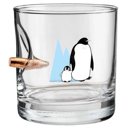 Discover Penguins - Penguins - Bullet Whiskey Glasses