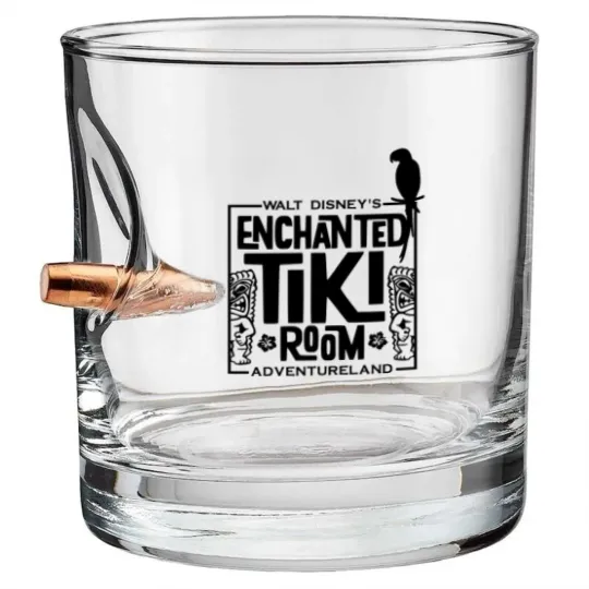 Discover Enchanted tiki room Bullet Whiskey Glasses / In the tiki tiki tiki room / all the birds