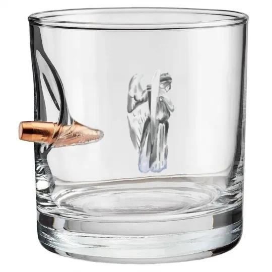 Discover Weeping angel - Doctor Who - blue - Doctor Who - Bullet Whiskey Glasses