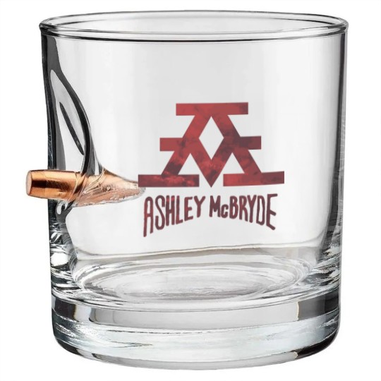 Discover Find Ashley McBryde  for Men & Women Bullet Whiskey Glasses