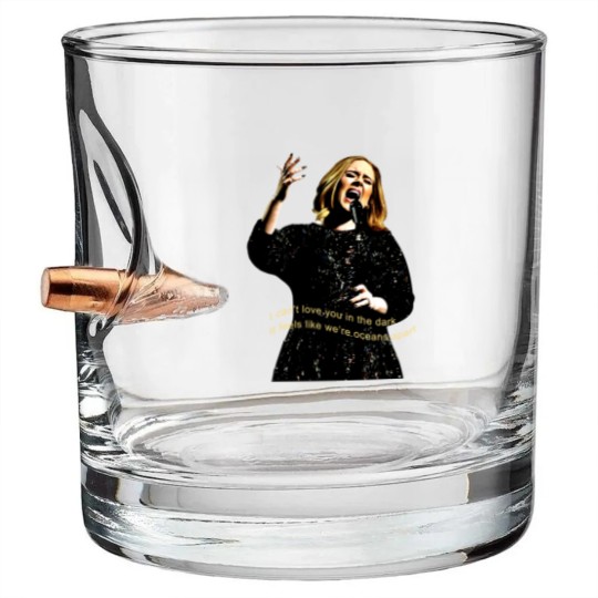 Discover Adele Concert Love In The Dark Bullet Whiskey Glasses
