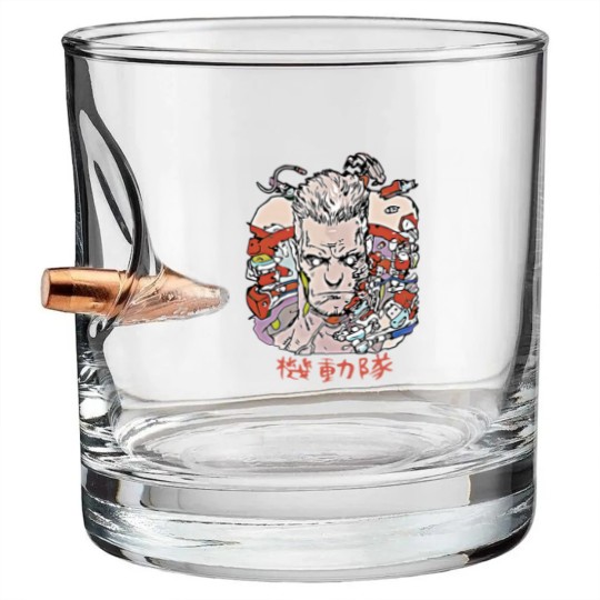 Discover Ghost in the Shell Batou - Ghost In The Shell - Bullet Whiskey Glasses