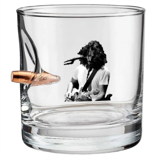 Discover Chris Cornell  Rock music  Gift Bullet Whiskey Glasses