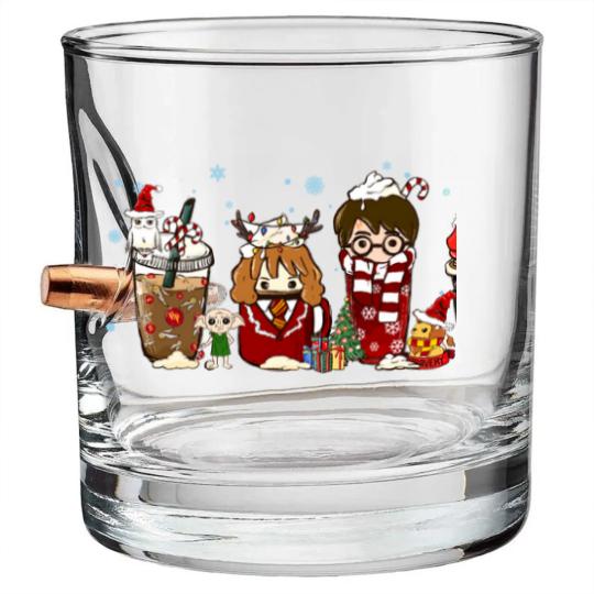 Discover Christmas Bullet Whiskey Glasses, Christmas Coffee Bullet Whiskey Glasses, Kids Christmas Bullet Whiskey Glasses