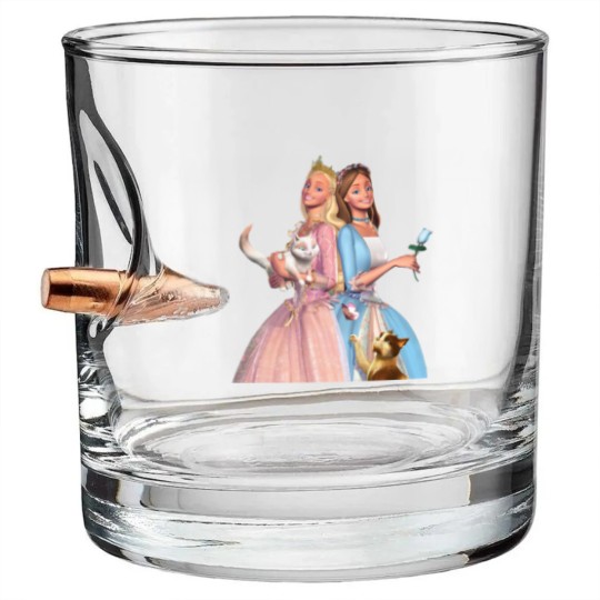 Discover Barbiee Princess and the Pauper   (1) Bullet Whiskey Glasses