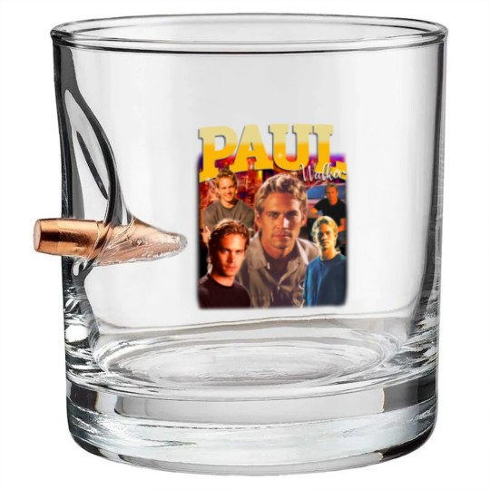 Discover Paul Walker Bullet Whiskey Glasses, Paul Walker Bullet Whiskey Glasses, Paul Walker Fan Bullet Whiskey Glasses, Paul Walker Fan Gift