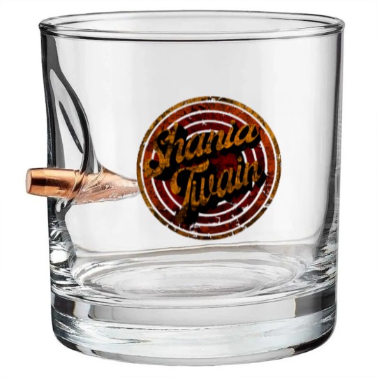 Discover Shania Twain Vintage aesthetic - Shania Twain - Bullet Whiskey Glasses