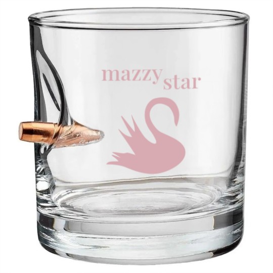 Discover Vintage Mazzy Star Aesthetic Bullet Whiskey Glasses, Vtg Mazzy Star Minimalist