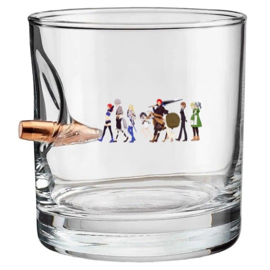 Discover Danmachi Bullet Whiskey Glasses