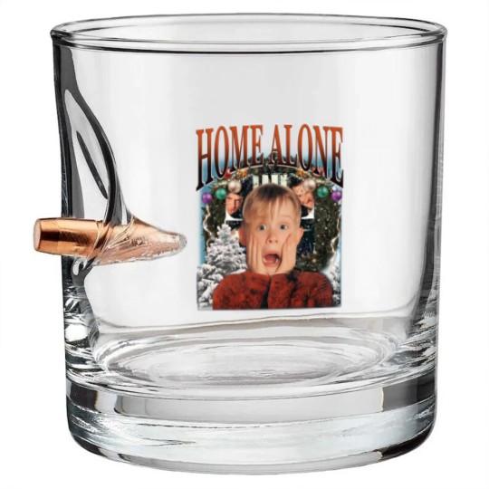 Discover Retro Home Alone Bullet Whiskey Glasses, Home Alone Bullet Whiskey Glasses, Home Alone Bullet Whiskey Glasses, Home Alone Christmas Bullet Whiskey Glasses