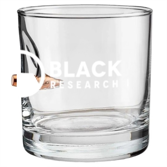 Discover Black Mesa Research Facility Logo inspired by Half Life - Black Mesa Research Facility - Bullet Whiskey Glasses