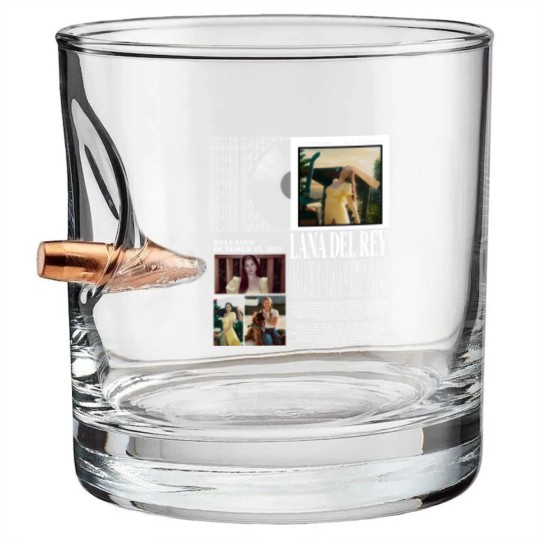 Discover Lana Del Rey Bullet Whiskey Glasses