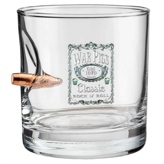 Discover Classic Rock Bullet Whiskey Glasses