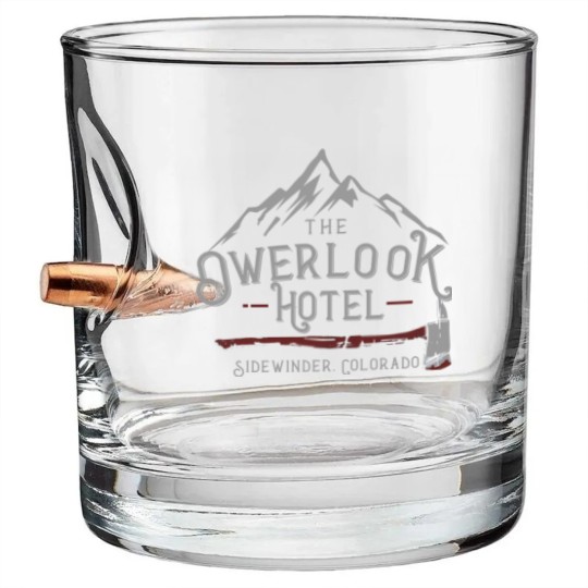 Discover The Shining Overlook Hotel Bullet Whiskey Glasses, Movie Inspired ,The Shining Halloween Bullet Whiskey Glasses
